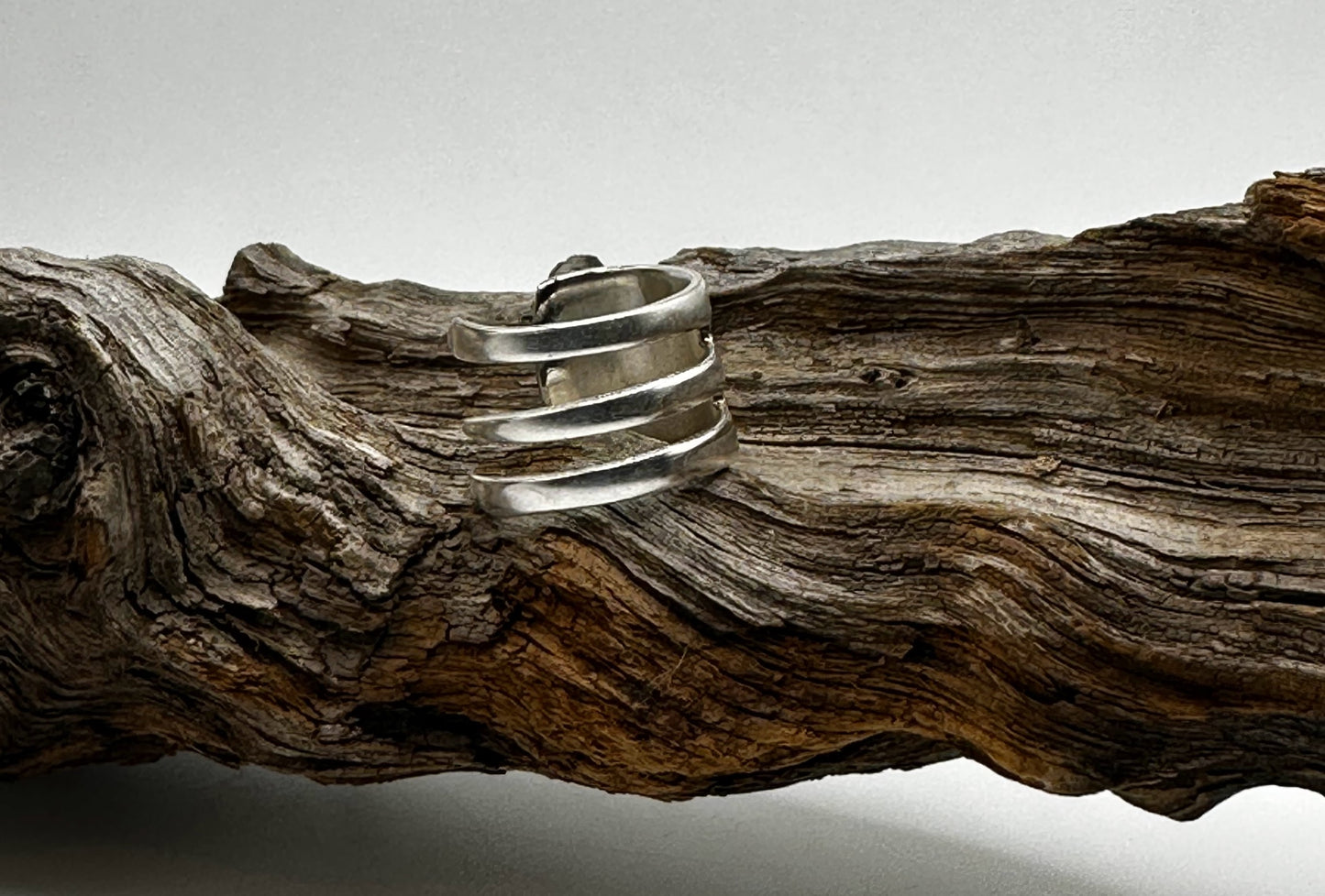 Vintage Fork Ring with Open Design