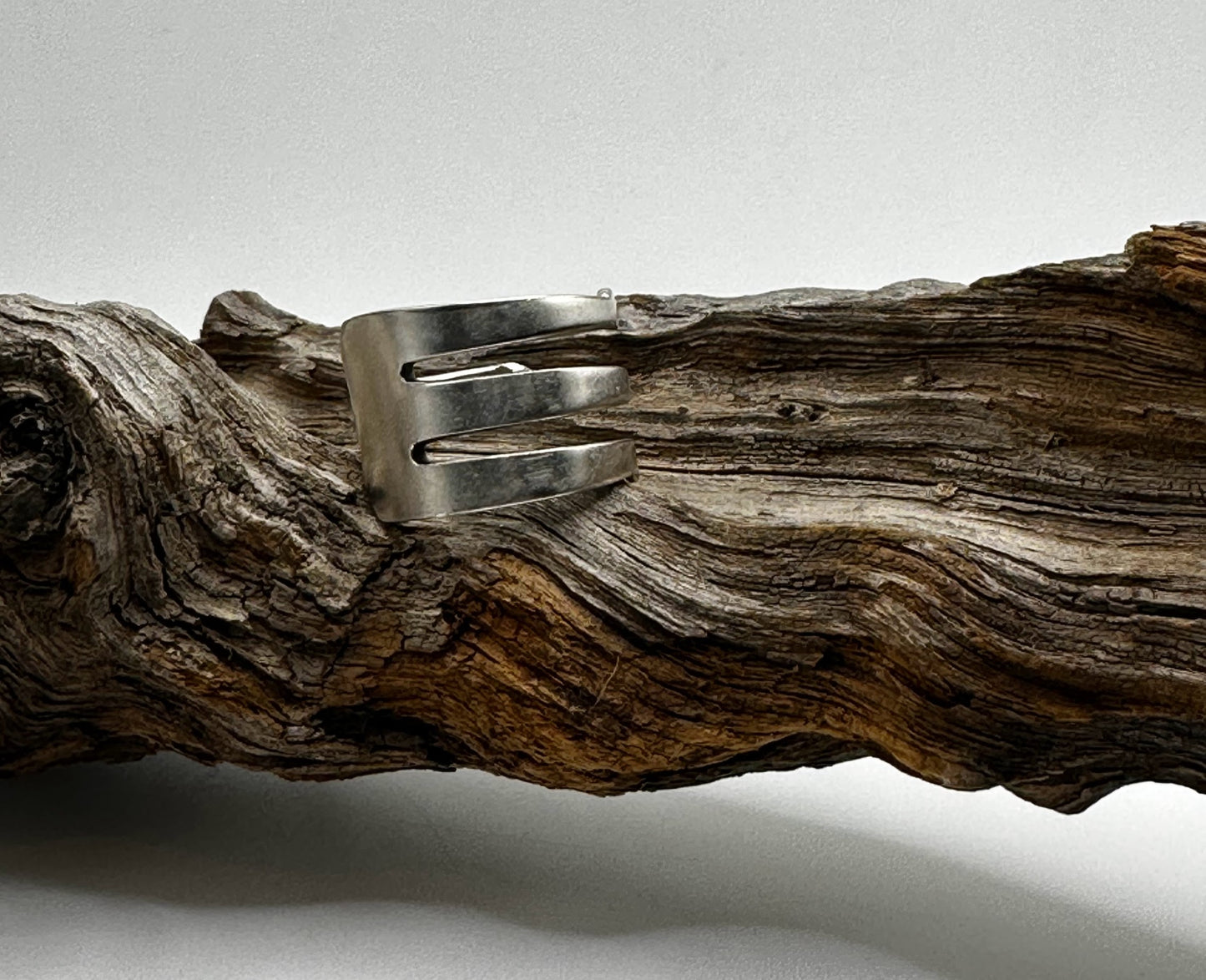 Vintage Fork Ring with Open Design