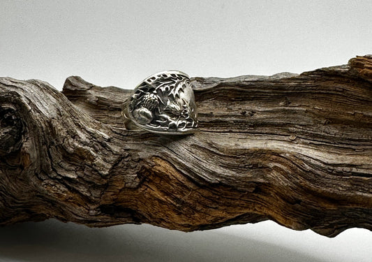 Thistle (1911) - Vintage Spoon Ring